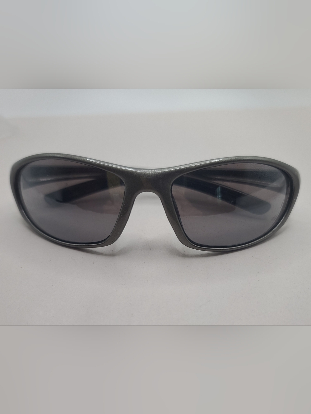 Gargoyle Men's Gray Wrap Around Sunglasses